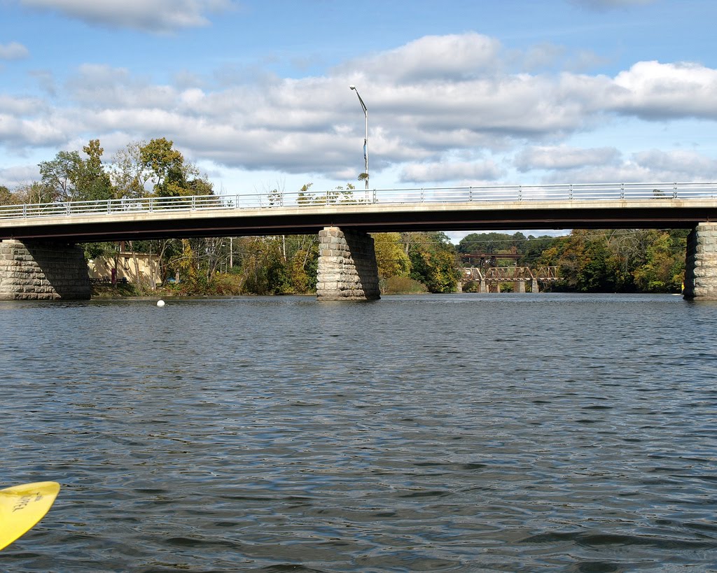 Uncle Sam Bridge (SR-385) over Catskill Creek, Catskill, New York, Катскилл