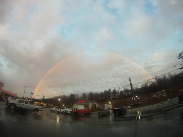 Rainbow over Liberty, NY, Либерти