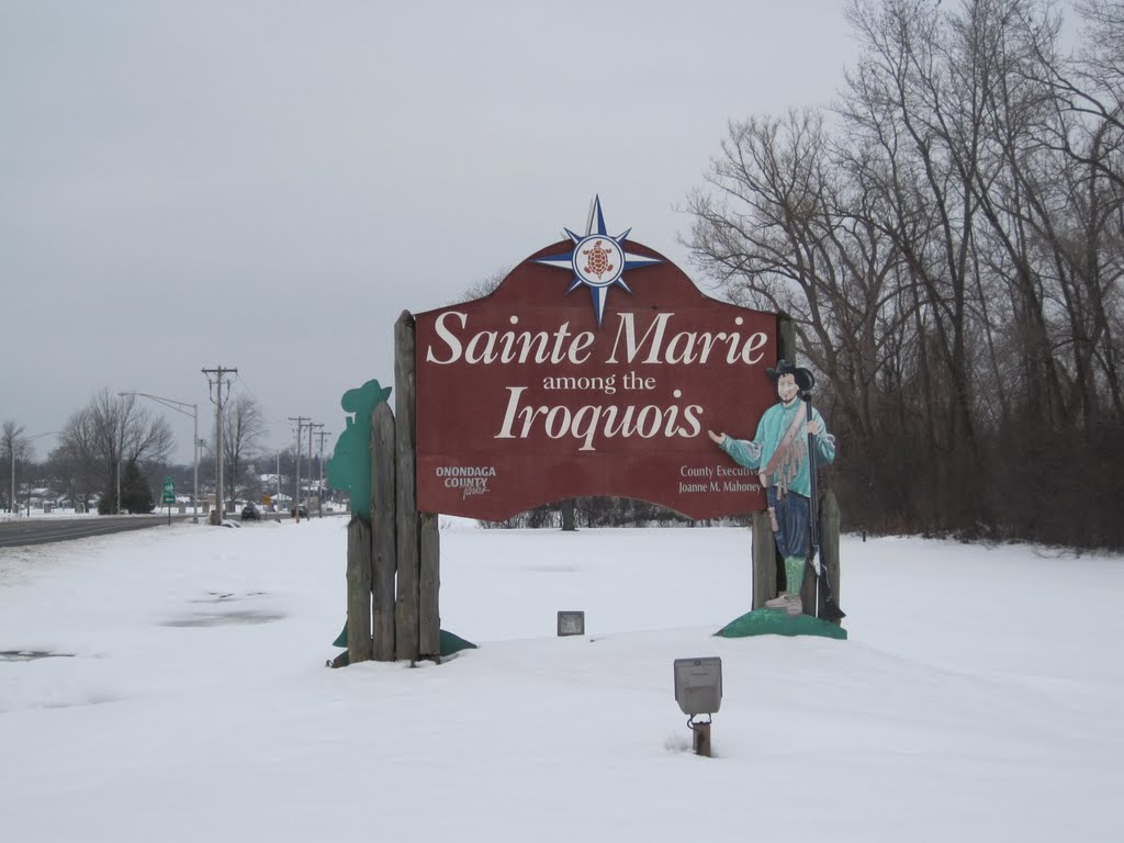 signage – Sainte Marie among the Iroquois, Ливерпуль
