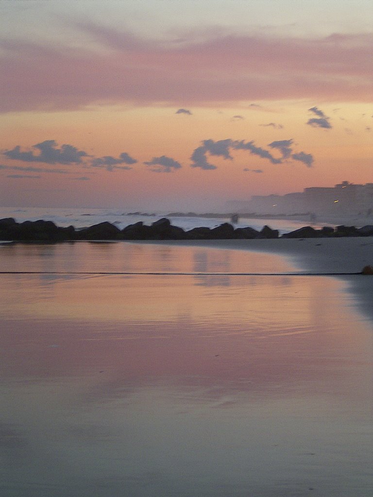 Sunset on National Beach, Лонг-Бич