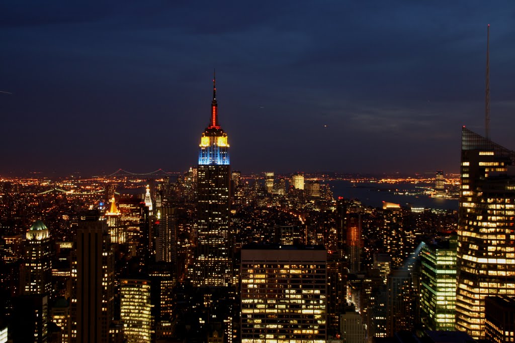 New York City (2010), Top of the Rock, Manhattan (please enlarge), Манхаттан