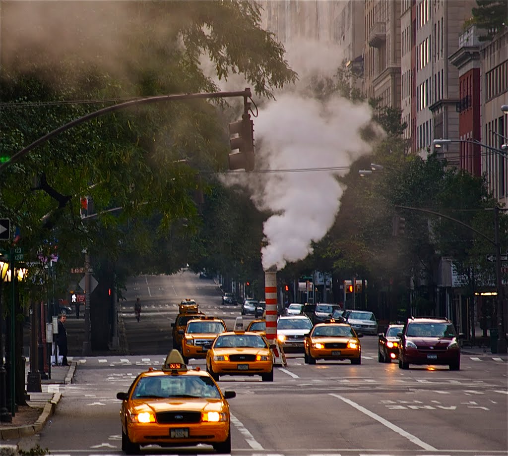 Steam Escape, Fifth Avenue, Манхаттан