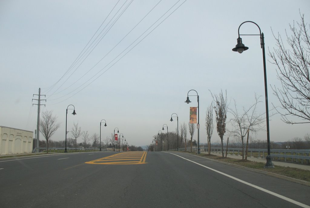 Street lights to Menands, Менандс