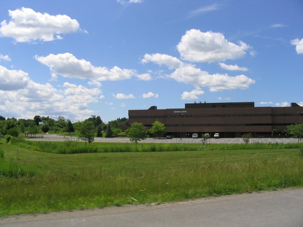 office building seen from I-481, Миноа