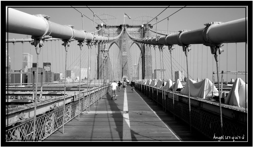 Brooklyn Bridge - New York - NY, Ниагара-Фоллс