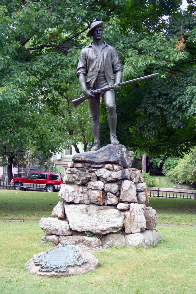 Minuteman Statue, Washingtons Headquarters, Ньюбург