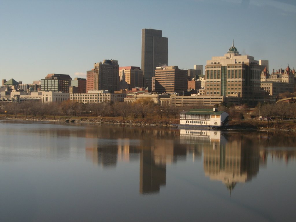 Albany from Amtrak Bridge, Олбани