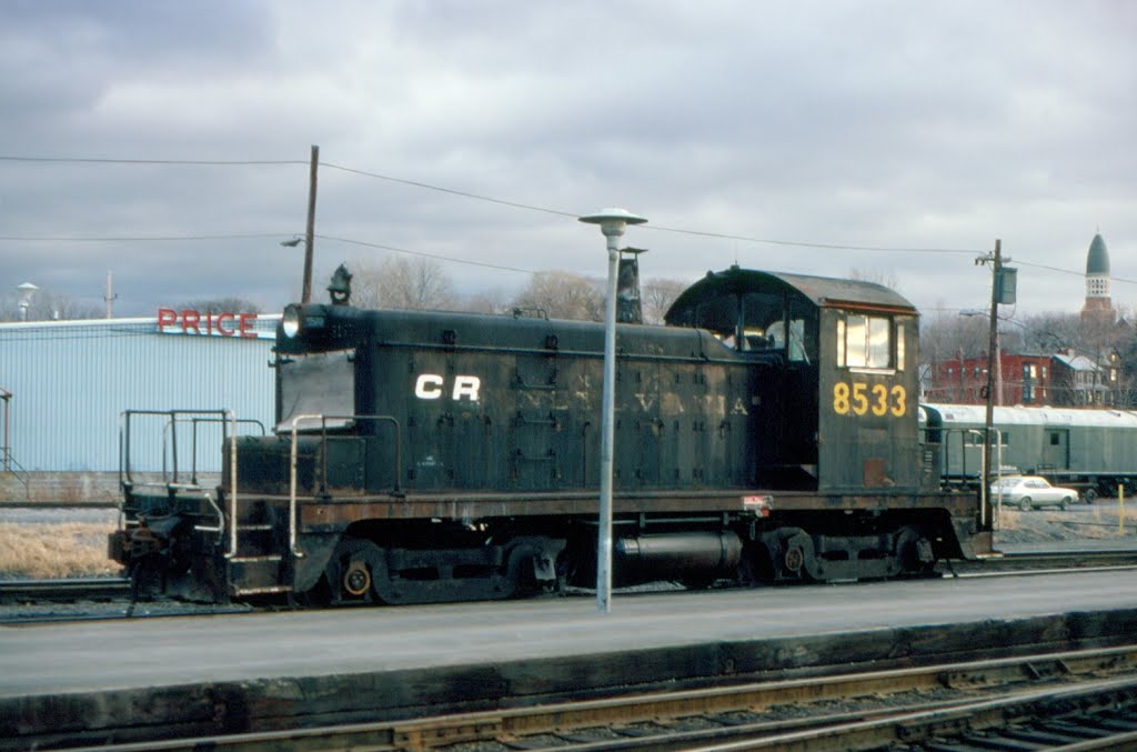 Conrail EMD SW1 No. 8533 at Rensselaer, NY, Олбани