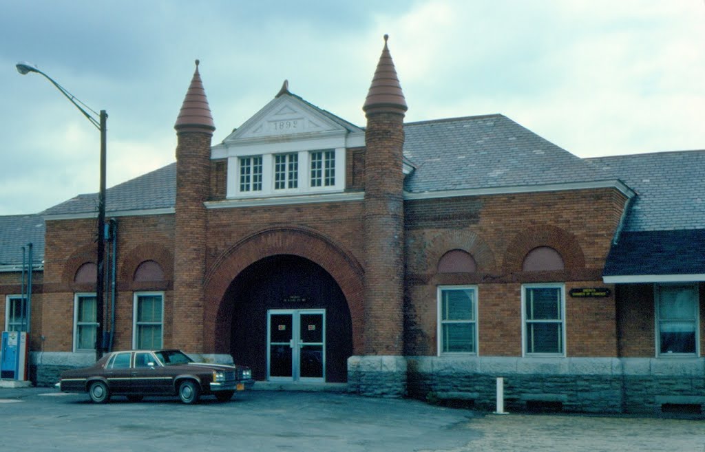 Delaware and Hudson Railway Station at Oneonta, NY, Онеонта