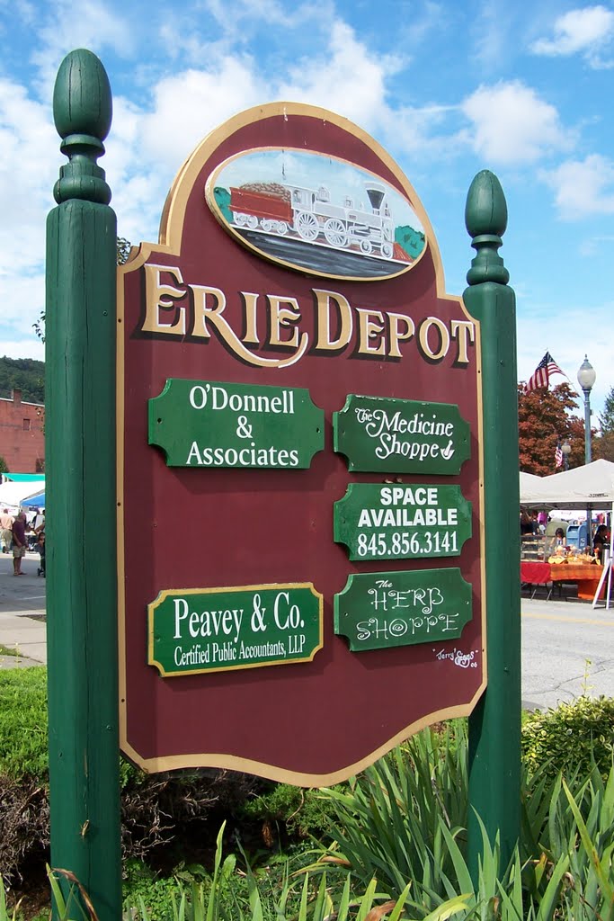ERIE Depot Shops Port Jervis, NY, Порт-Джервис