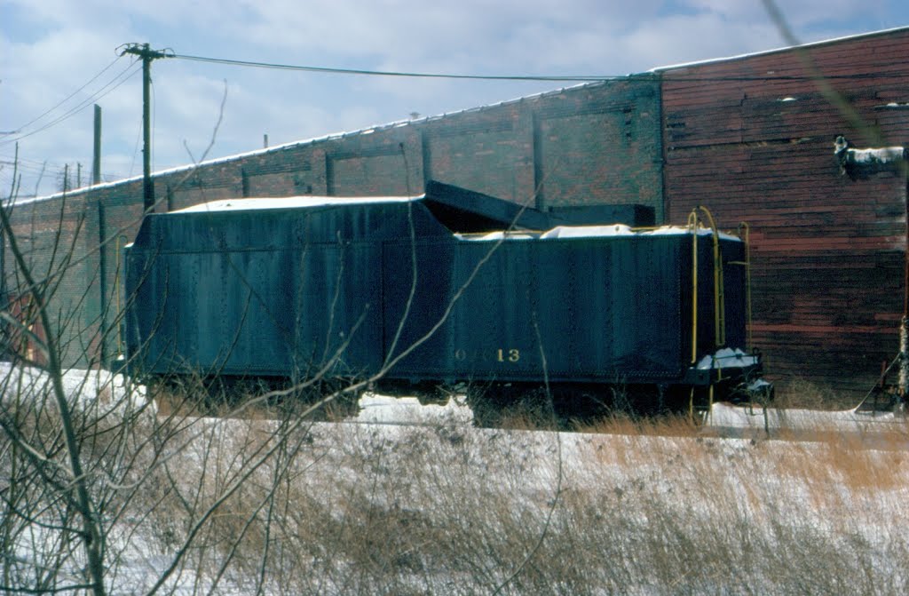 Conrail Tender No. 13 at Port Jervis, NY, Порт-Джервис