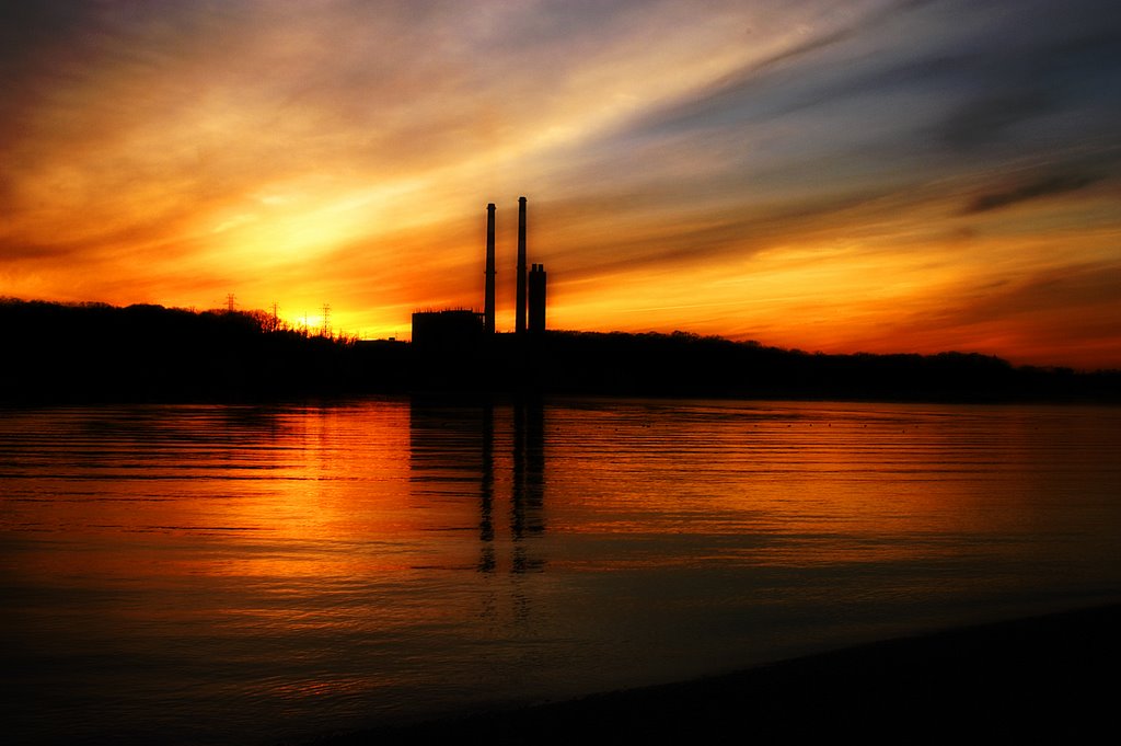 Port Jefferson sunset, Порт-Джефферсон