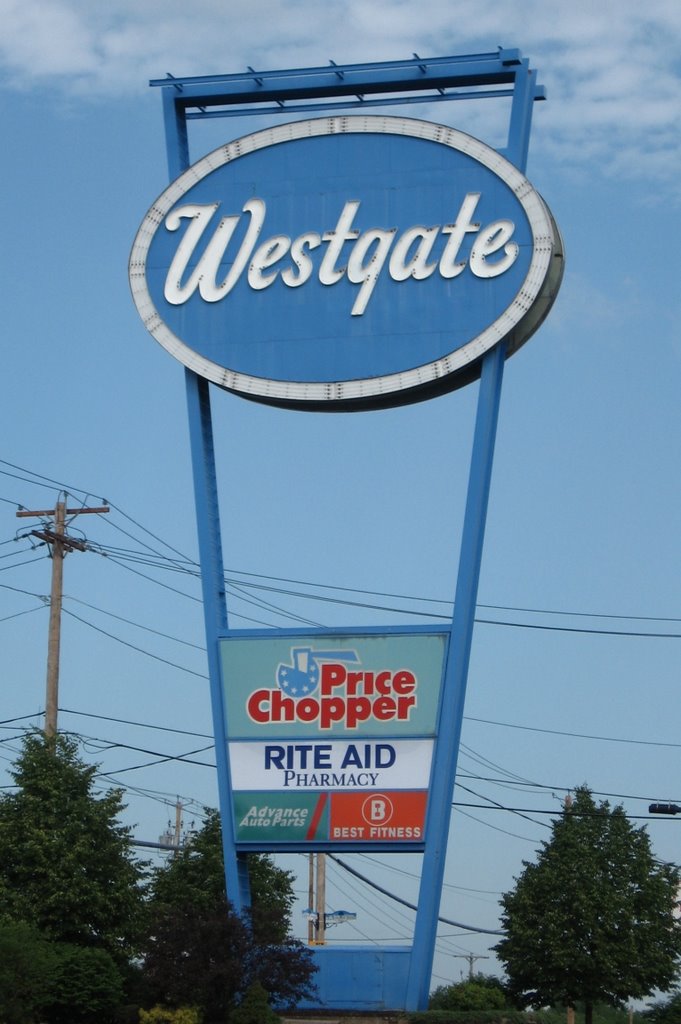 Westgate Plaza Sign, Росслевилл