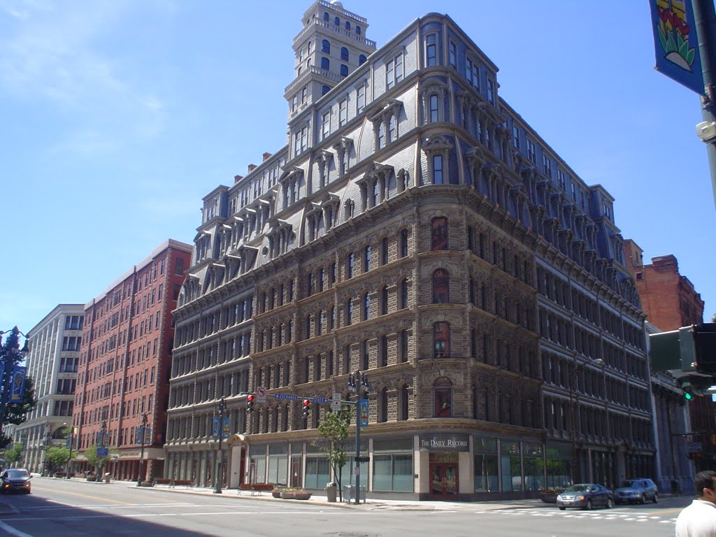 The Powers Building, Main and State streets intersection, Рочестер