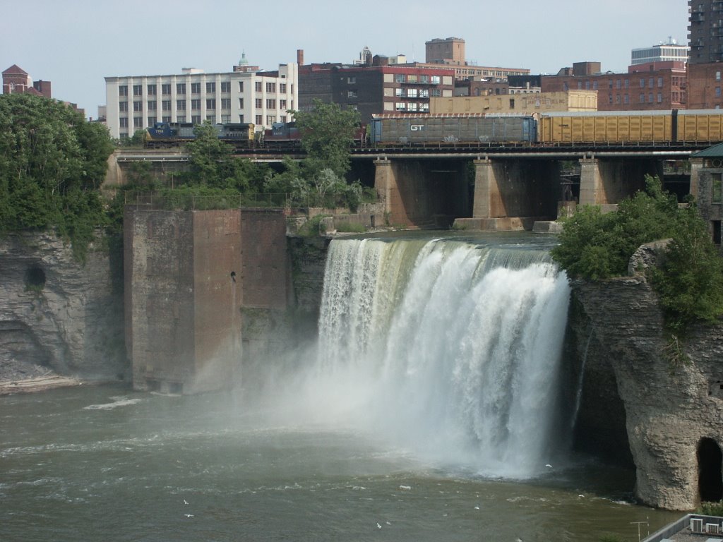 Upper Falls, Genesee River, Rochester, New York, Рочестер