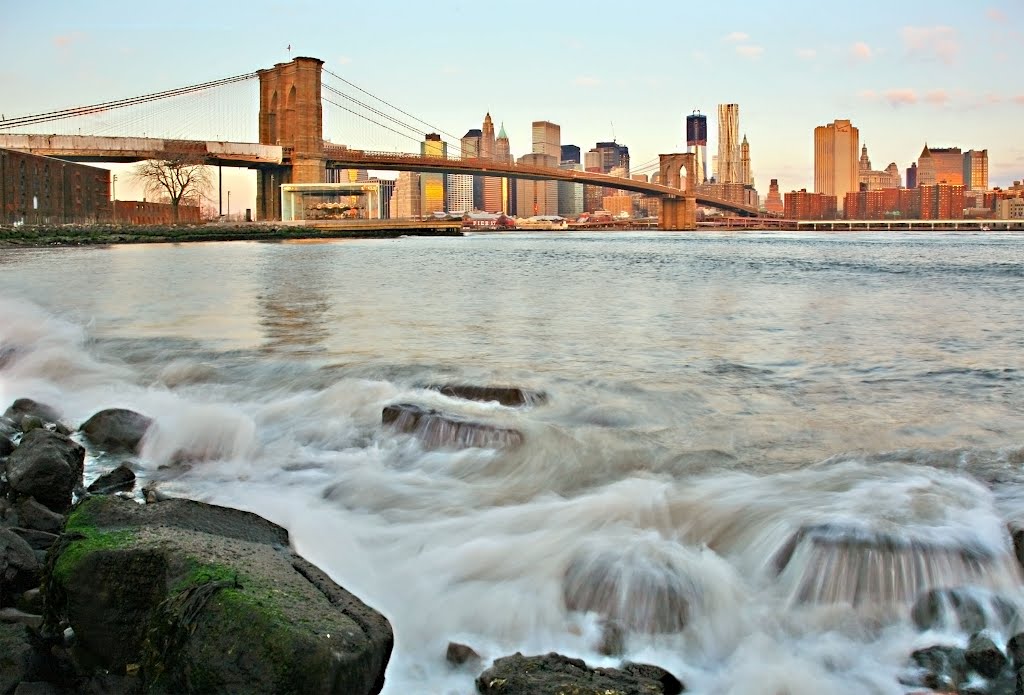 CONTEST MAY 2012, New York, View To The  Brooklyn Bridge & Manhattan, Саддл-Рок