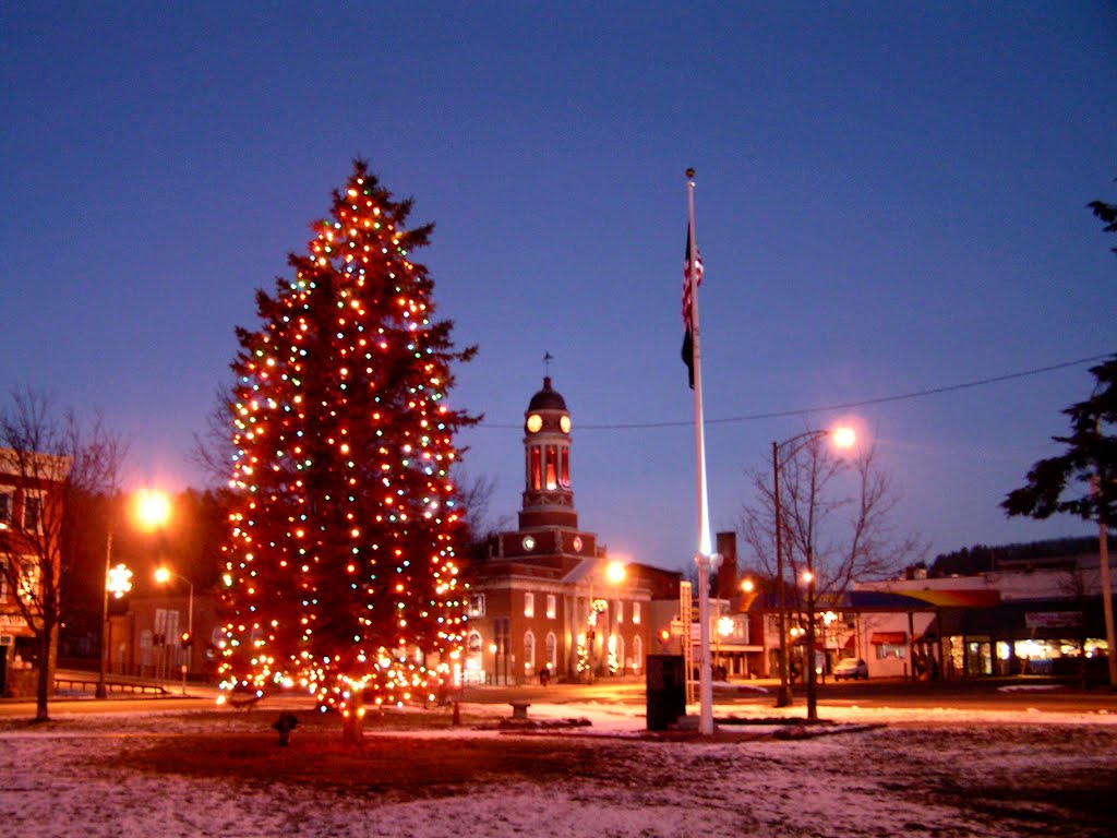 Dawn, Saranac Lake, NY, Christmas Day, 2006, Саранак-Лейк