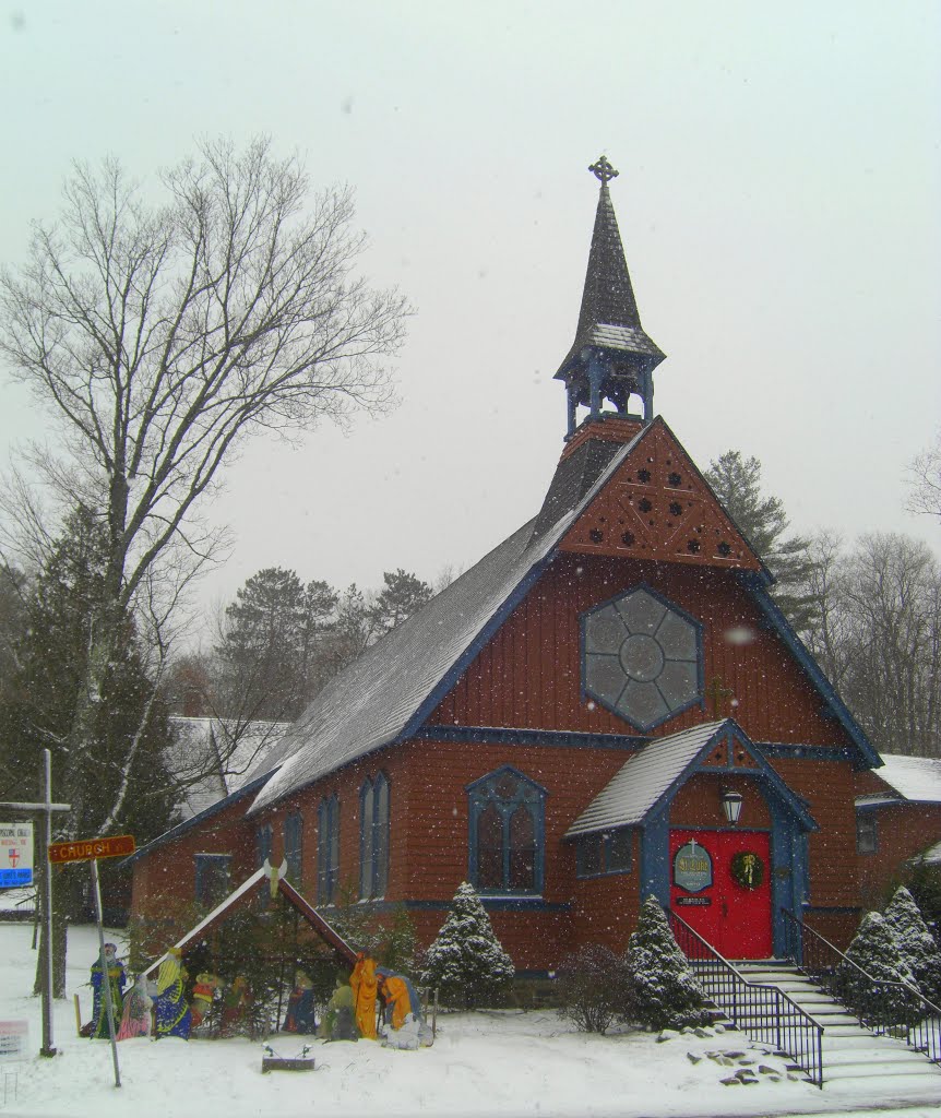White Christmas, St Lukes Church, dec 22, 2012., Саранак-Лейк