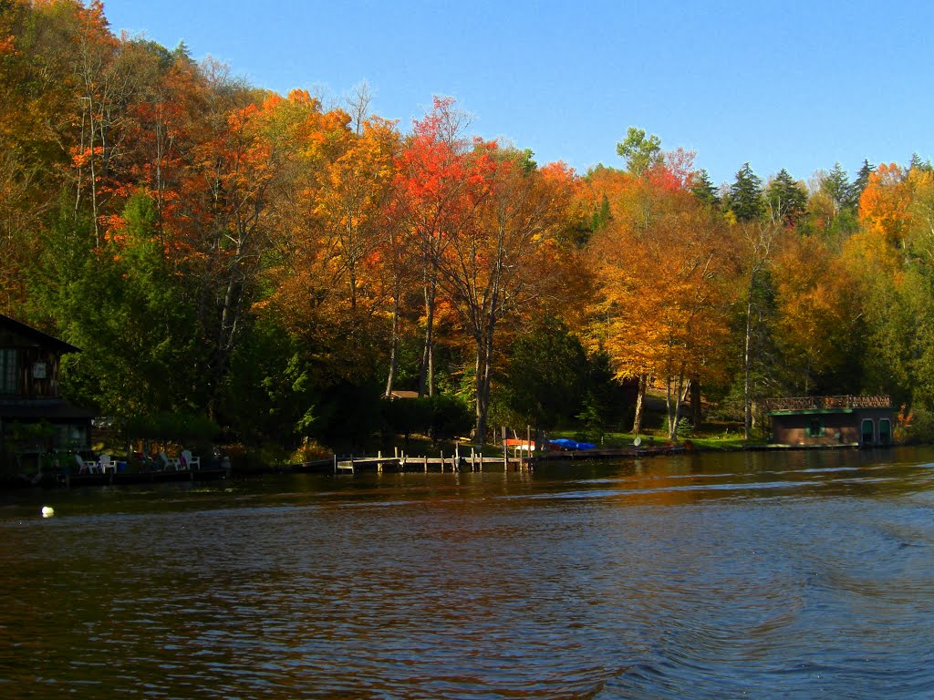 Lake Flower, Saranac Lake, NY, oct 2011, Саранак-Лейк