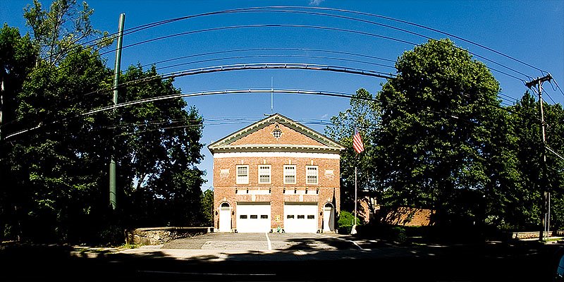 Firehouse on Route 22, in Scarsdale NY, Скарсдейл