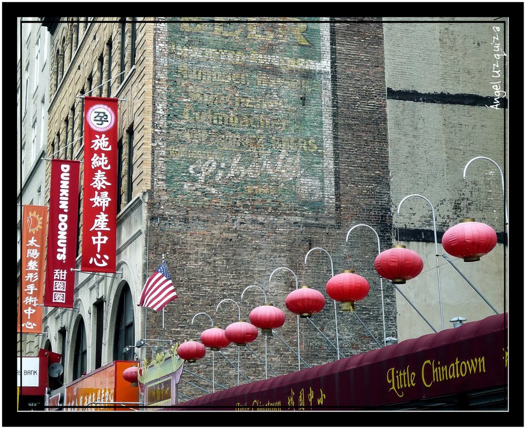 Chinatown - New York - NY - 紐約唐人街, Хид-оф-ти-Харбор