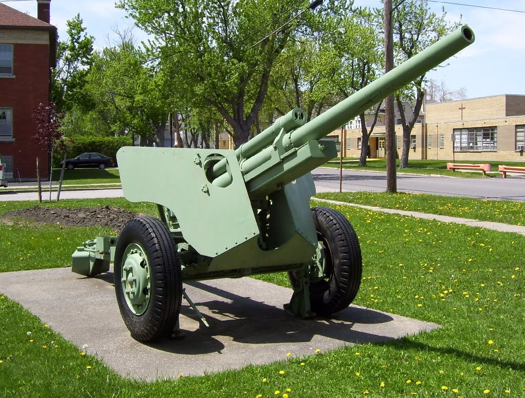 M5 76mm Anti Tank Gun Depew NY, Элма-Сентер