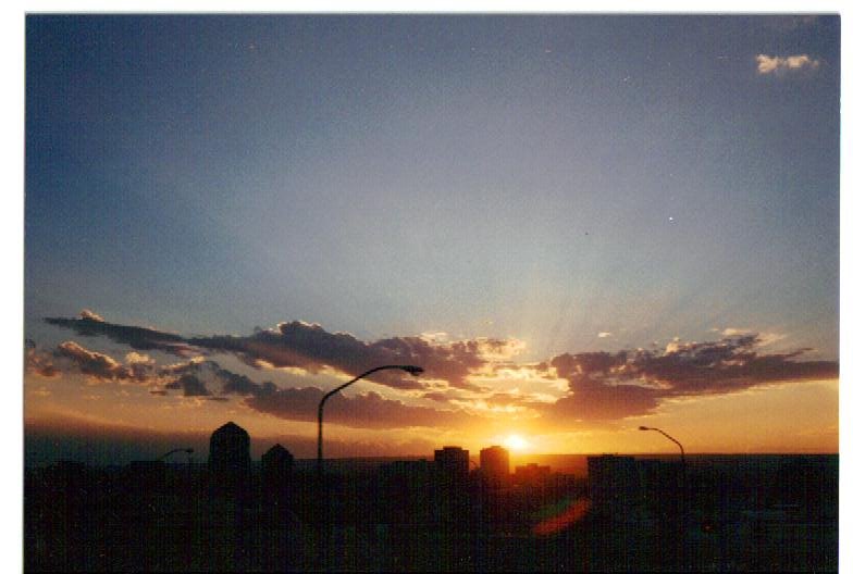 Albuquerque sunset, Альбукерк