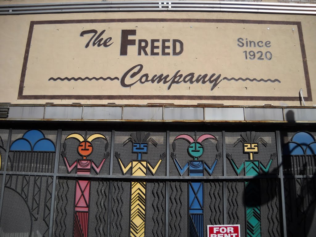 The Freed Company, Central Ave, Historic Route 66, Albuquerque, NM, opened 1920, Альбукерк