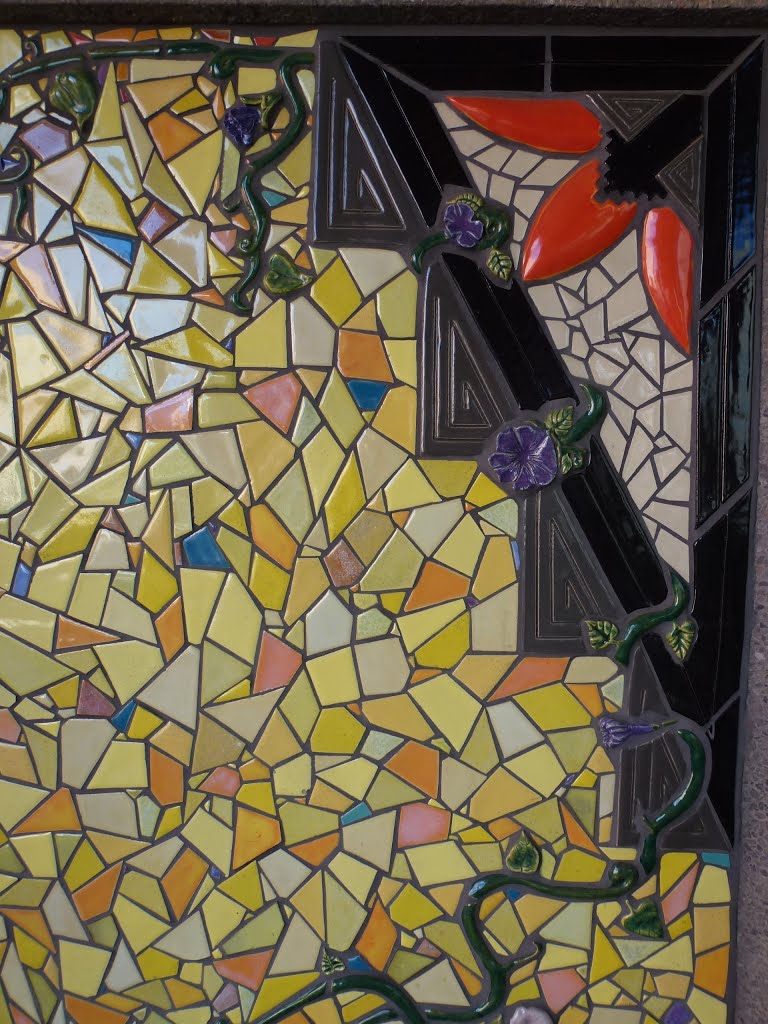 Some of the Mosaic Work on the Albuquerque Convention Center, Альбукерк