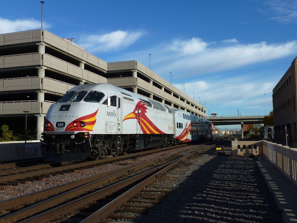 Rail Runner Regional Transportation Train, Albuquerque, 2012, Альбукерк