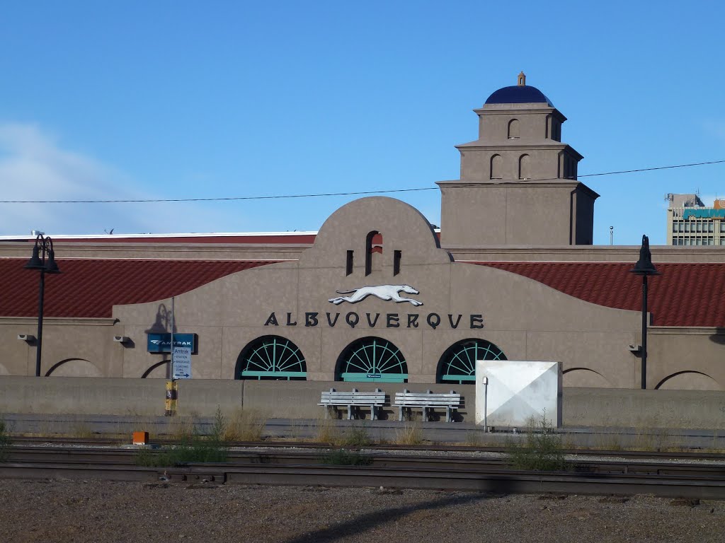 Greyhound Bus and Amtrak Station, Albuquerque, NM, Альбукерк