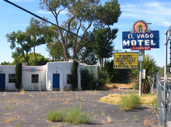 Albuquerque, El Vado Motel 2007 (closed), Берналилло