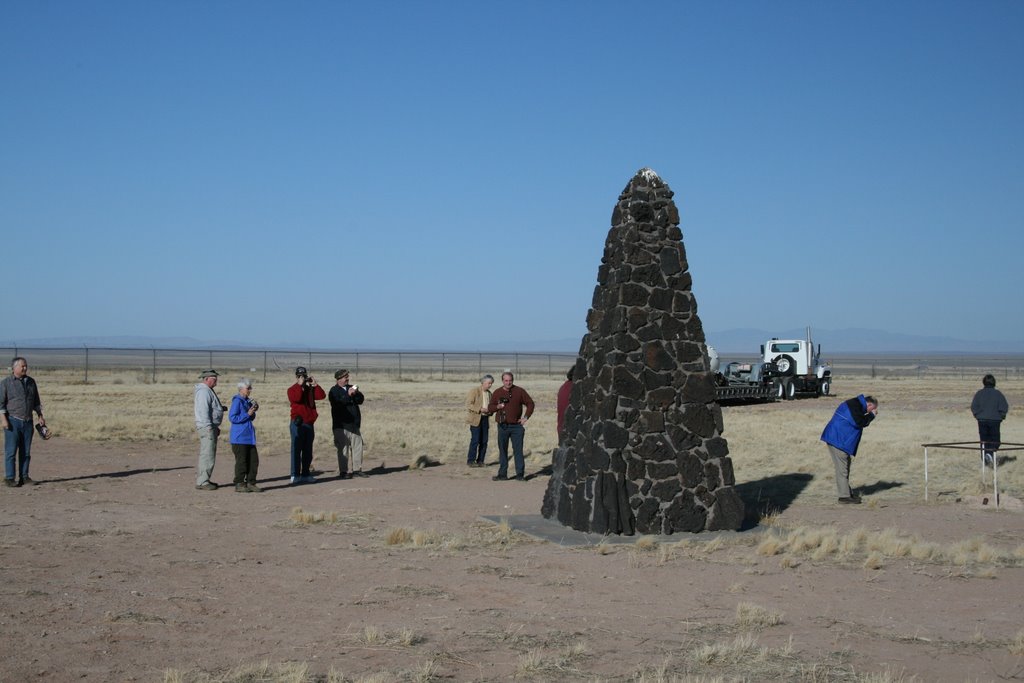 Obelisk, Trinity, White Sands Missle Range, New Mexico, Берналилло