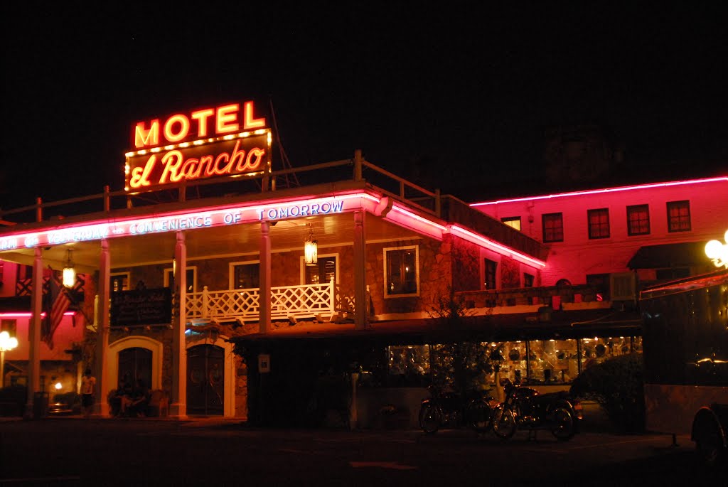 el Rancho Motel, Route 66, Gallup, New Mexico, Гэллап