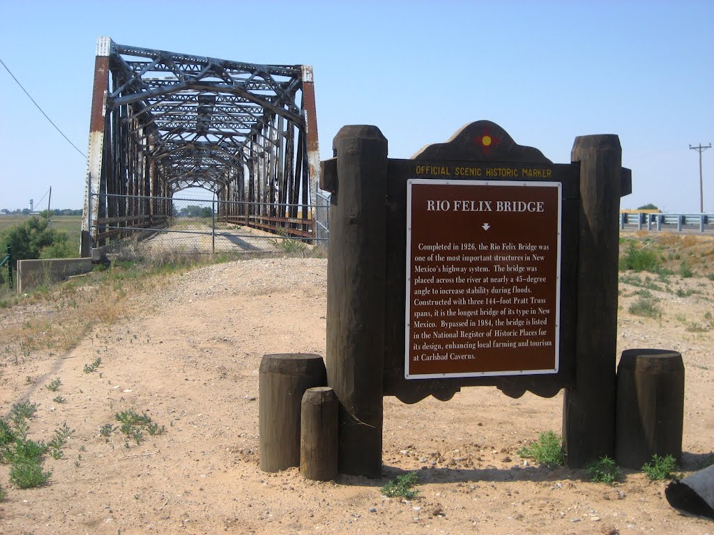 Rio Felix Bridge, Hagerman, New Mexico, Декстер