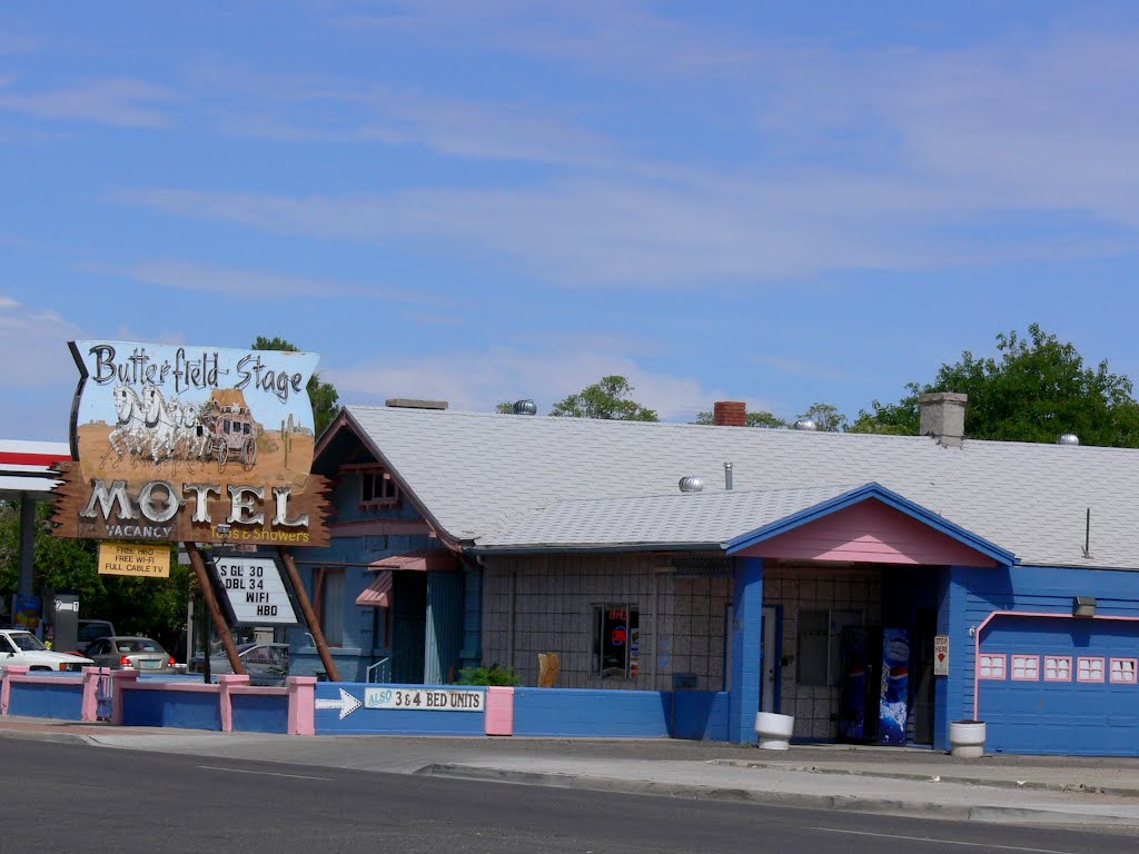 Butterfield Stage Motel, Deming New Mexico, Деминг