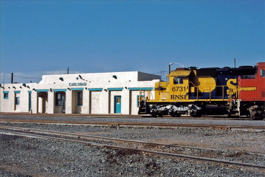 Carlsbad Railway Station, New Mexico, Карлсбад