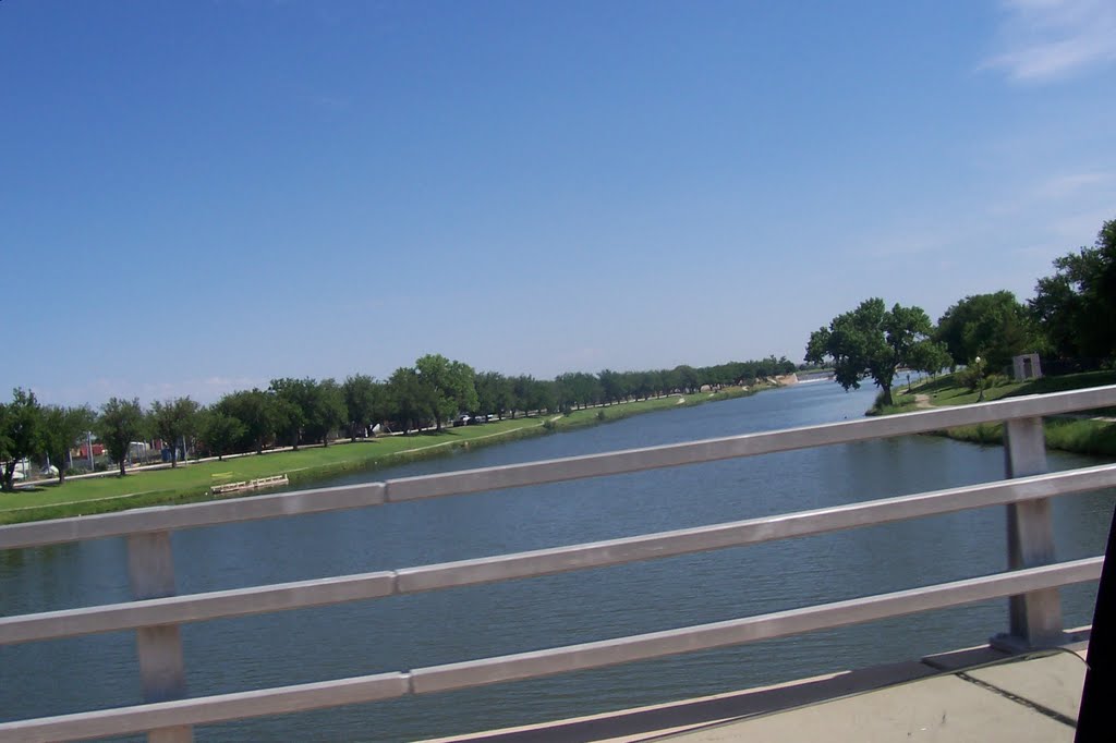 Bridge over Pecos River, Карлсбад