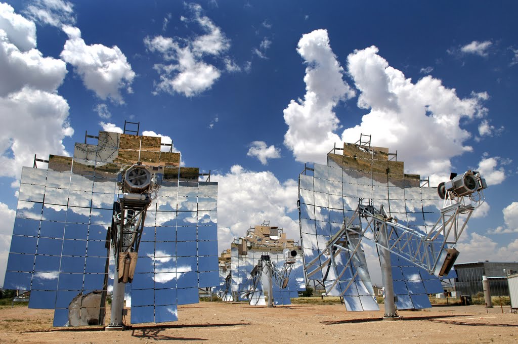 National Solar Thermal Test Facility (NSTTF) Kirtland AFB New Mexico, Карризозо