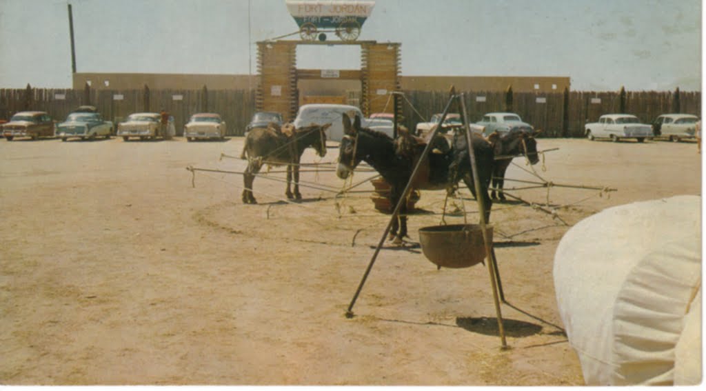 Fort Jordan in 1960, Клейтон
