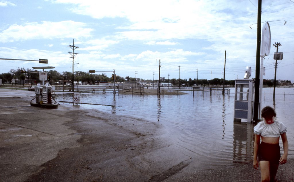 USA,Clovis,New Mexico,after the rain(1980), Кловис