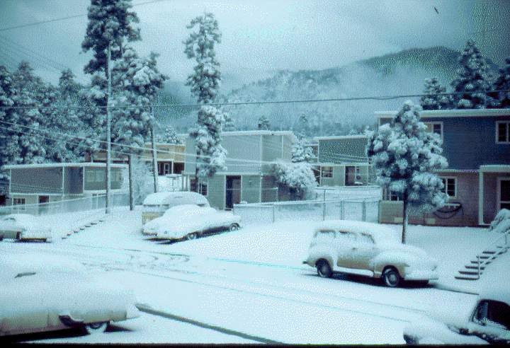 Winter Los Alamos NM, Лос-Аламос