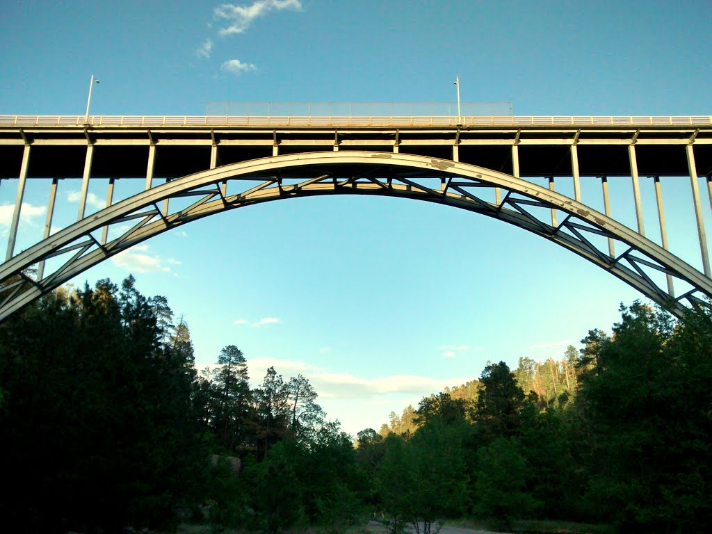 Omega Bridge, Los Alamos, NM, Лос-Аламос
