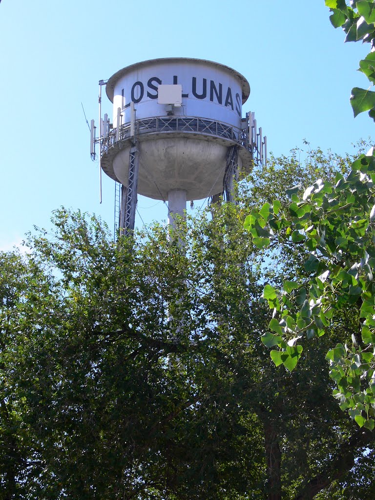 Los Lunas water tank, New Mexico, Лос-Лунас