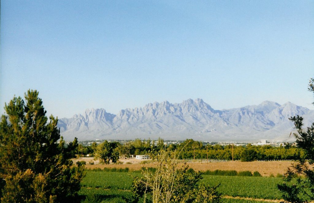Organ Mountains from Las Cruces, Месилла