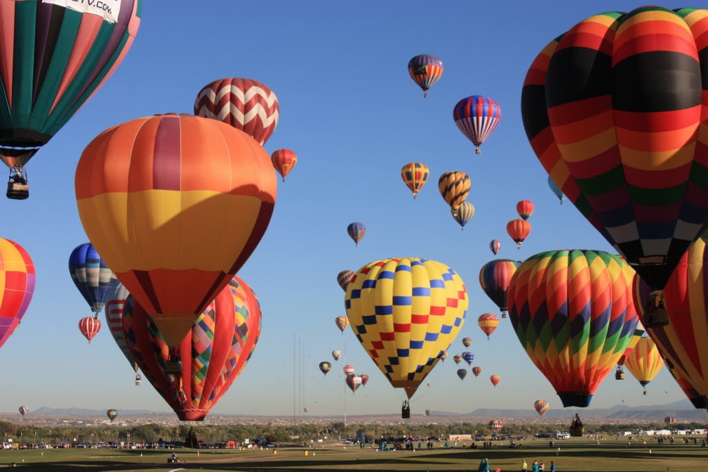 Hot Air Balloon Festival - Albuquerque NM, Росвелл