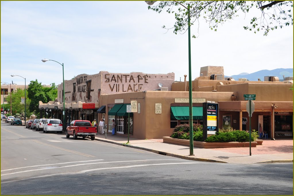 Santa FE NM - old Town, Санта-Фе