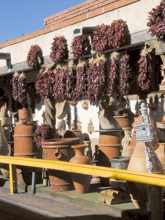 Winter 2000 - sun dried red pepers of New Mexico, Санта-Фе