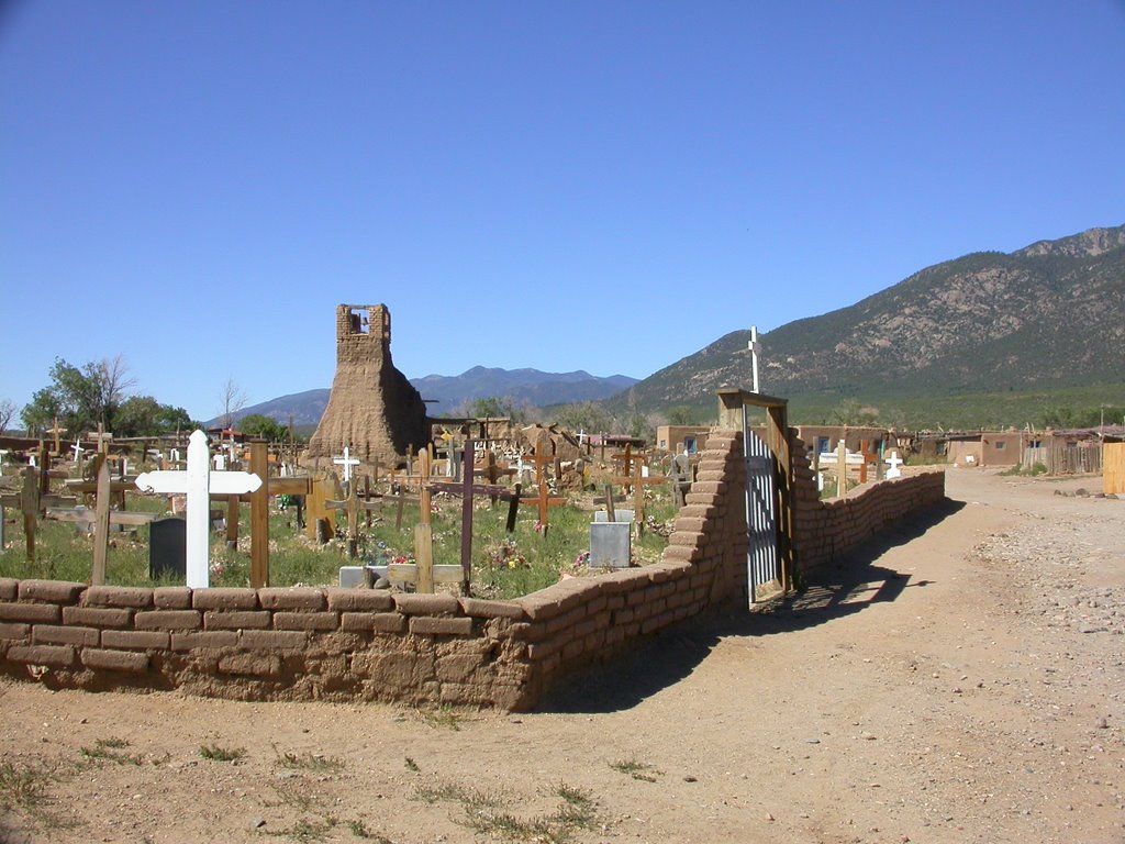 taos, cementerio, Таос