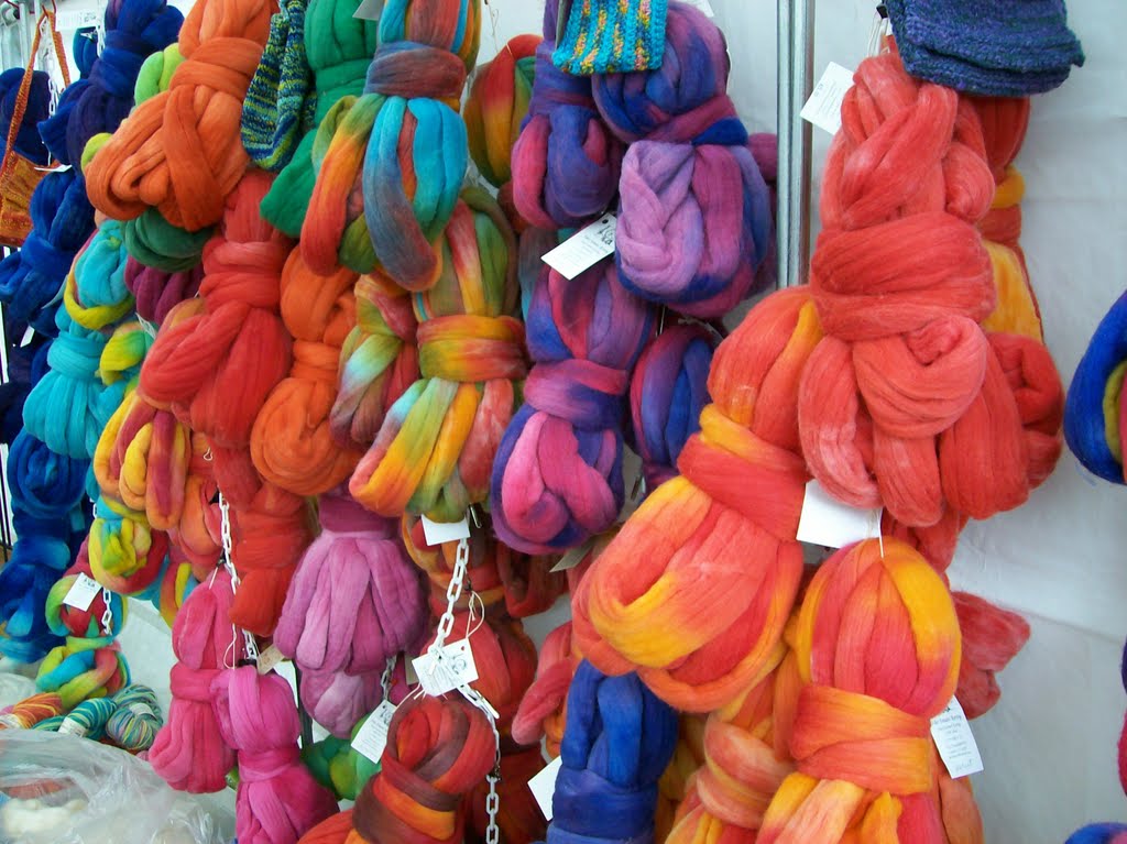 Taos wool fest colors., Таос
